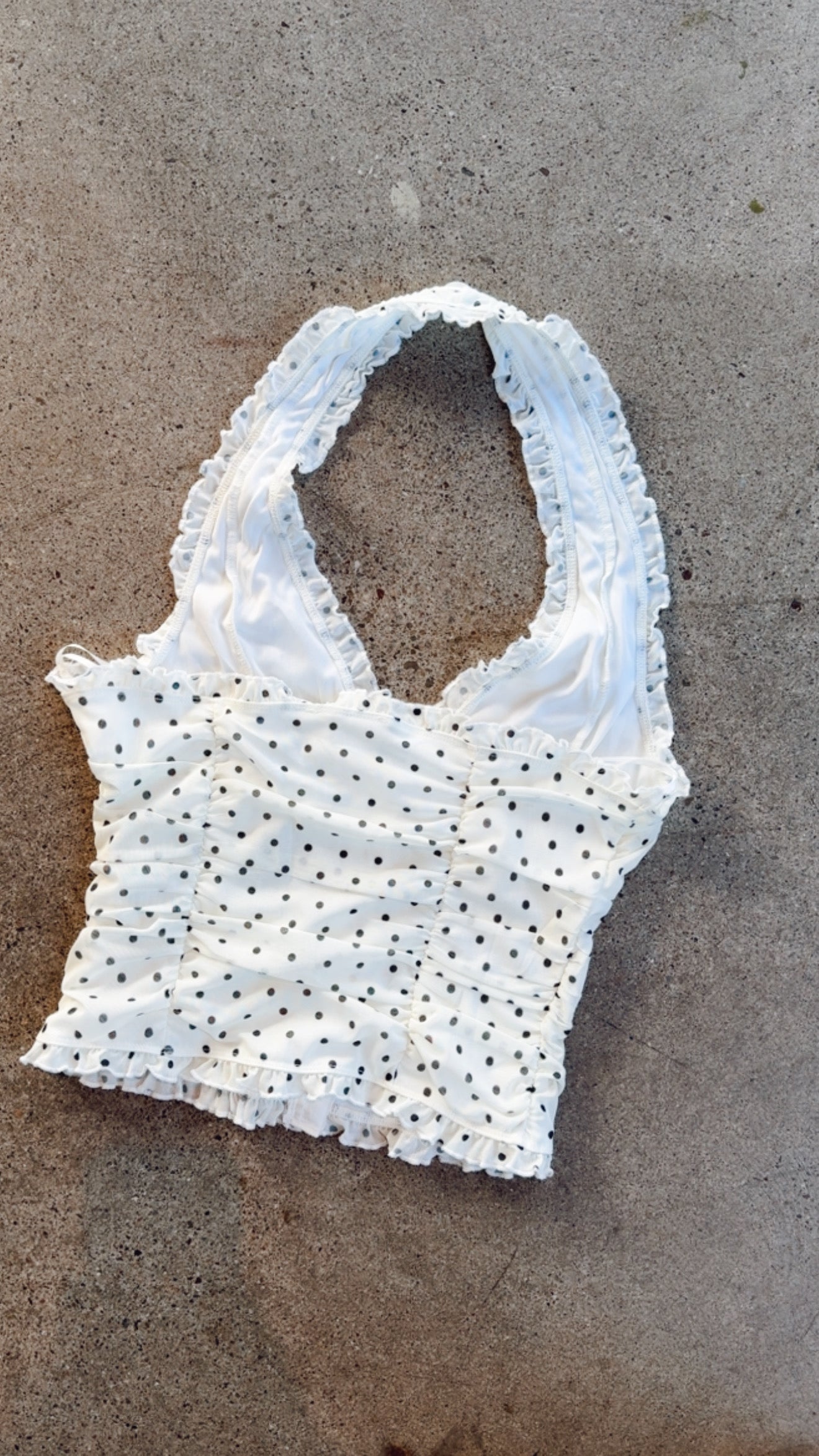 Erica Polka dot top