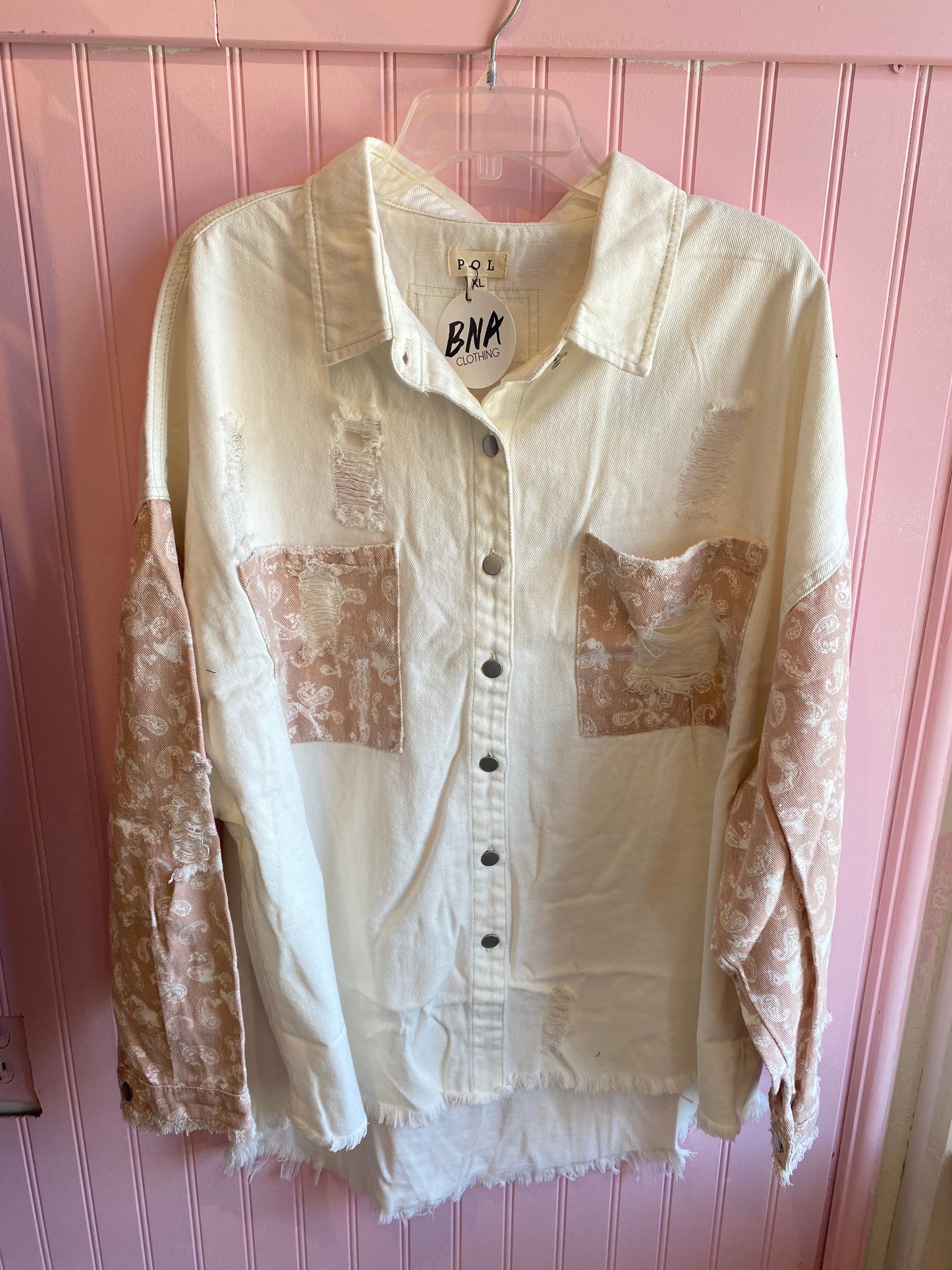 PINK BANDANA JACKET
