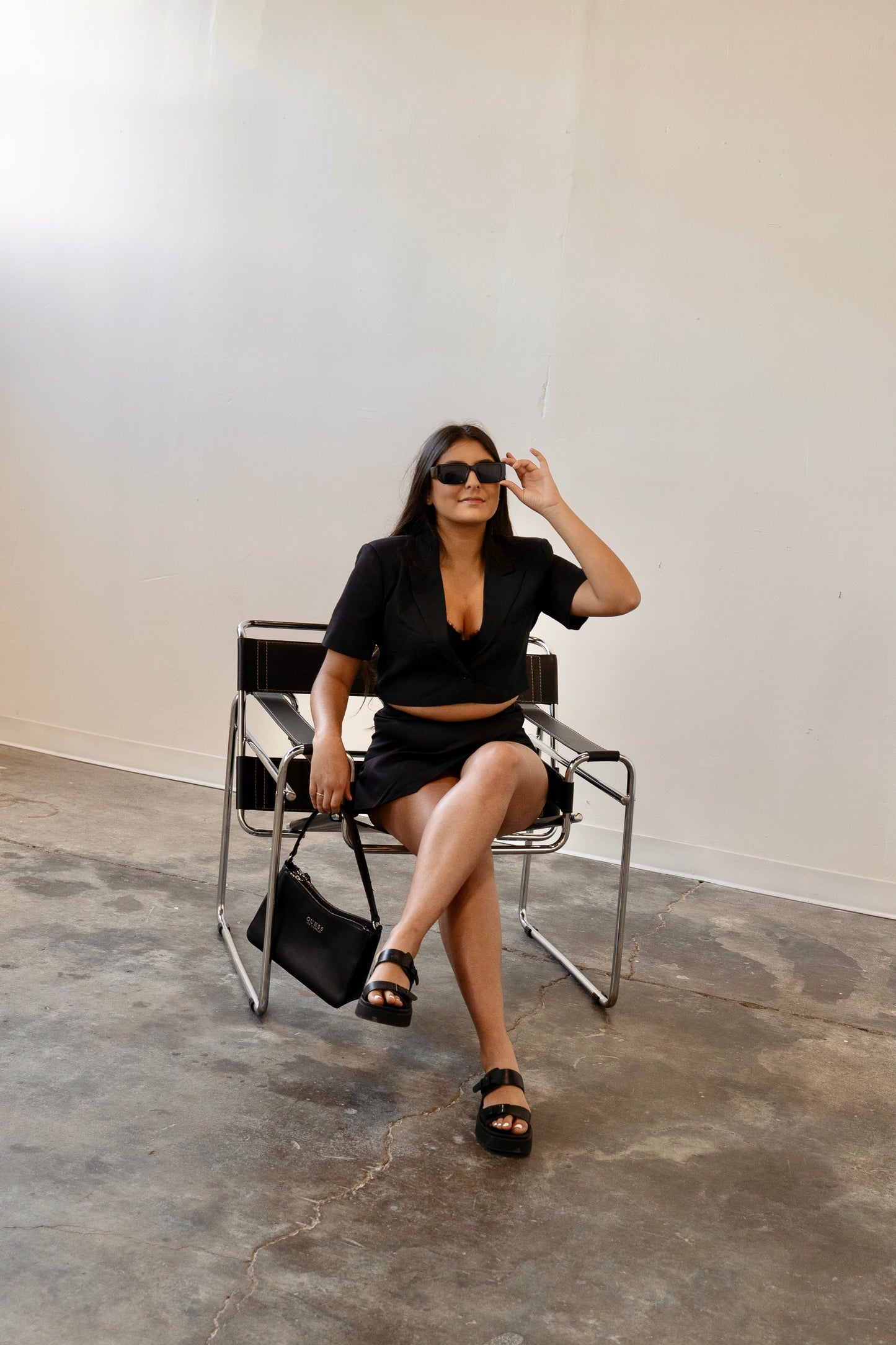 EVA’S CROPPED BLAZER