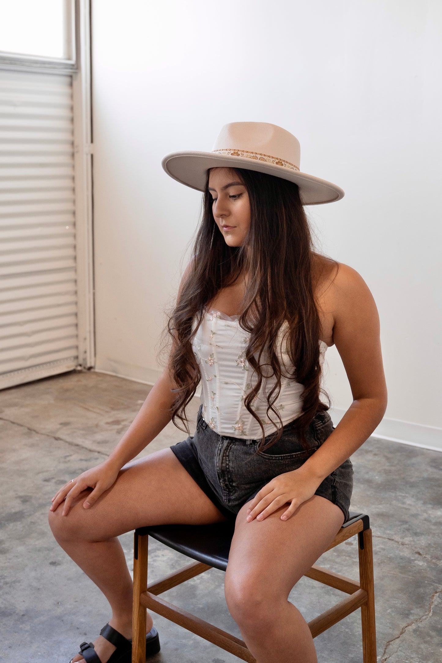 ANGEL WHITE CORSET TOP