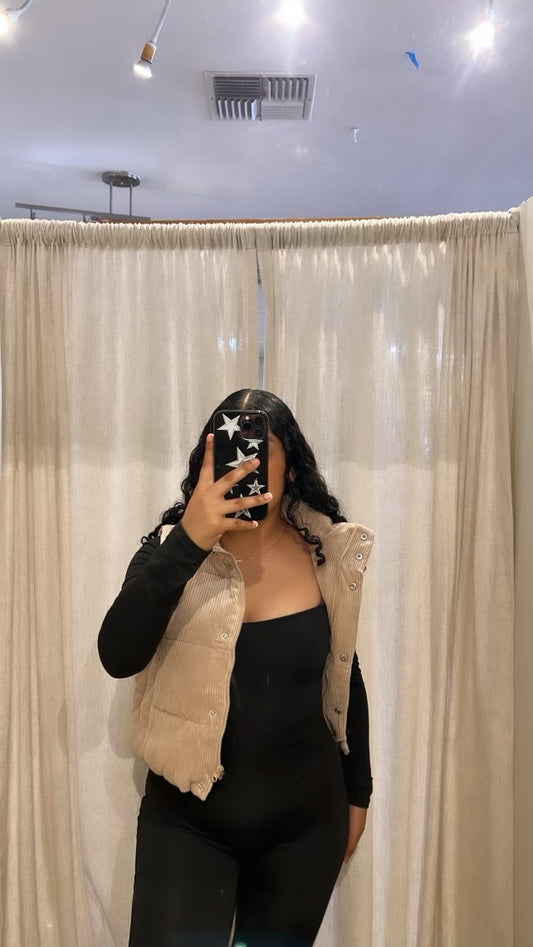 BEIGE CORDUROY