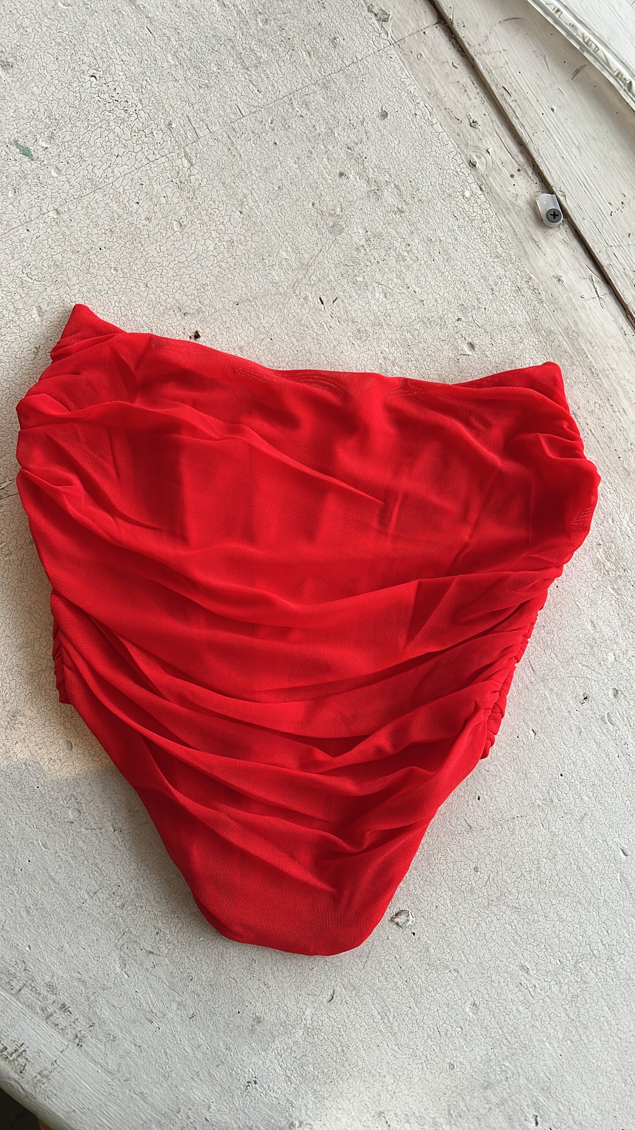 Red love corset