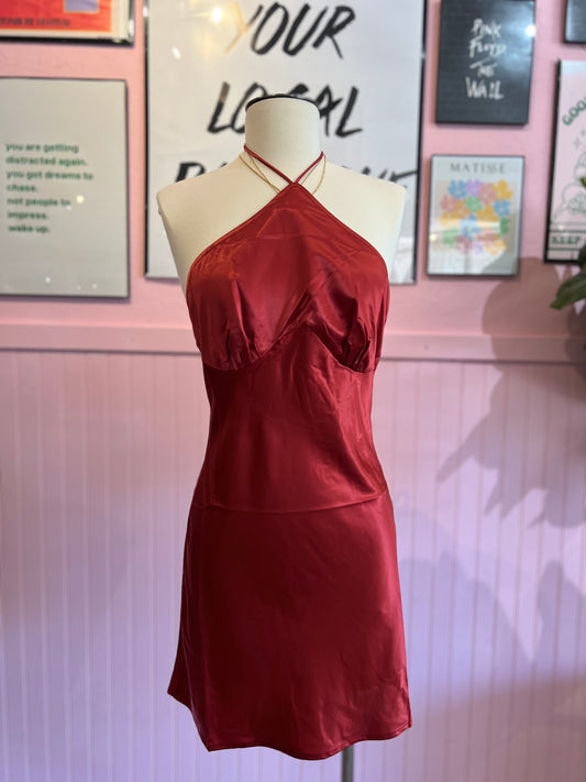DARLENE HALTER DRESS