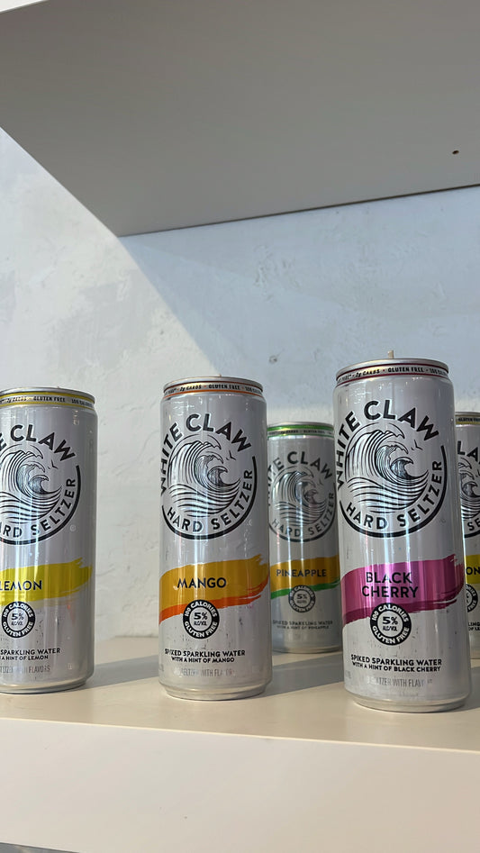 WHITE CLAW CANDLES